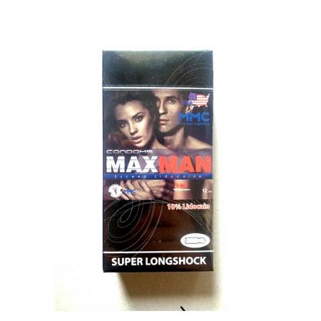 2 hộp bao cao su Maxman 5 trong 1 giá rẻ