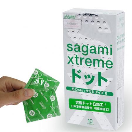 3 hộp bao cao su Bao cao su Sagami Xtreme Dot chính hãng