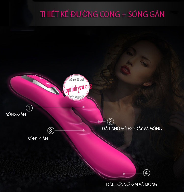 Dương vật nhánh rung cảm ứng Nalone